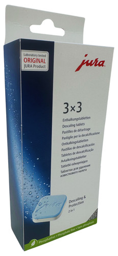 Jura descaling tablets - descaling,