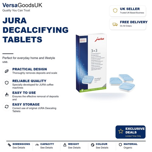 Decalcifying tablets 3x3 - 3x3, 9