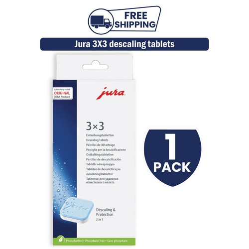 Jura 3x3 descaling tablets - jura,